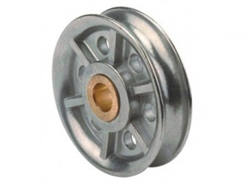 Roller metal 50 mm on rope 10 mm, фото