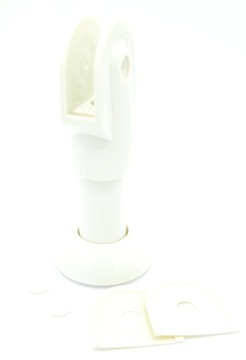 Fittings to salon przebieralni toilet trunnion white plastic max. plate 18 mm, фото