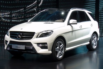 New front wing mercedes ml w166 original, фото