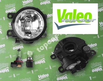 H99 nissan pathfinder r52 12- противотуманная фара+drl оригинал valeo, фото