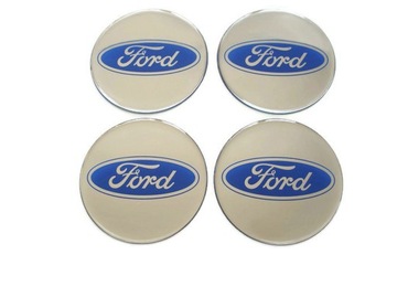 Эмблемы наклейки значки лого на колпаки крышки колпачки диски ford 70mm, фото