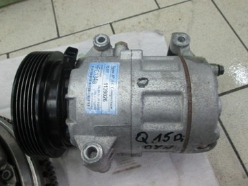 Компрессор кондиционера qashqai 1, 5 dci 2008 год, фото