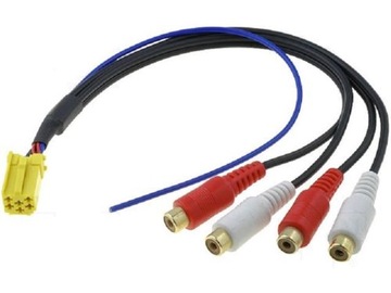 Mini iso line out blaupunkt vw audi seat skoda, фото