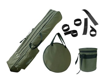 3 compartment 100cm fishing rod cover * 10 grtisow, фото