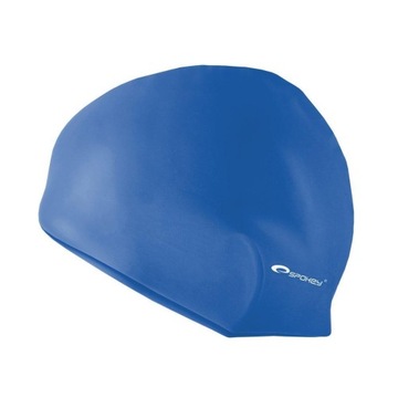 Cap swimmer for adults silicone talkative shades of blue, фото