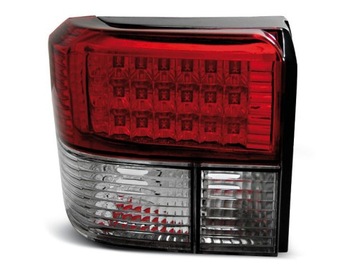 Фонари задние vw t4 led подсветка 91 - 02 caravella transporter, фото