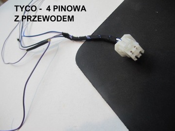 Connector electric 4 contacts foam fiat panda, фото