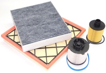 Filter set 4 x filter opel astra j 4 2.0 cdti, фото
