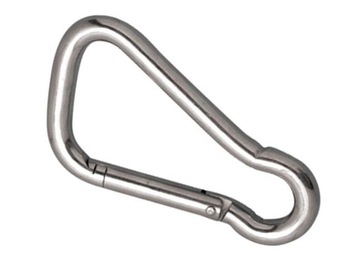Hook-and-loop fastener stainless asymmetrical carbine 8x80, фото