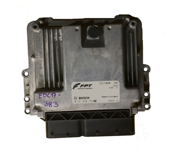 Ecu fiat doblo 1. 6mjt 0281030776 55275090 included, фото