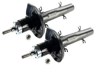 Shock absorbers x2 front a3 golf 4 bora octavia toledo, фото