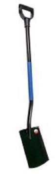 Shovel straightforward shovel shutterbug on rurce metal stalk metallic, фото