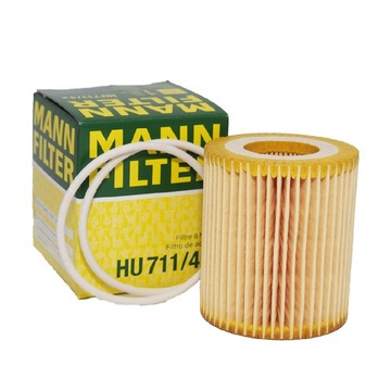 Mann grease filter hu711/ 4x analog oe648/ 5 ox386d, фото