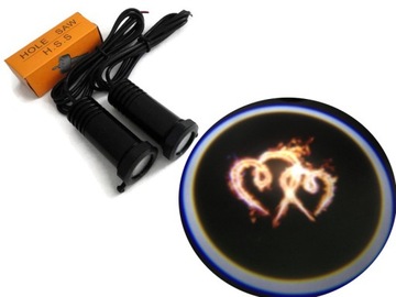 Welcoming light logo hearts maxx powerful 2x7w, фото
