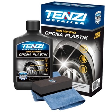 Tenzi detailer tire plastic set 3 electric. 300ml, фото