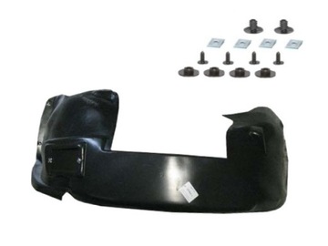 Fiat grande punto evo 05- fender+ clips front left, фото
