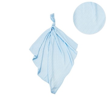 Bambooline подгузник бамбук clasic blekit 75x75, фото