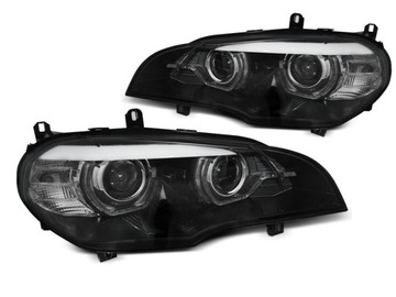 Рефлектор xenon кольца у 3-дверный led подсветка angel bmw x5 e70 06-, фото