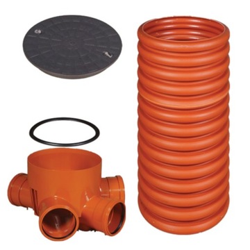 Well national team 315/ 160 sewer hatch h= 68cm cover 1, 5t, фото