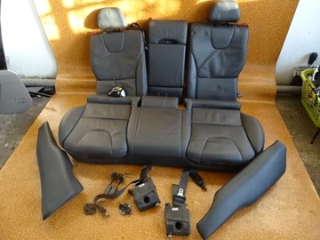 Volvo xc 60 2010 рік сидіння шкіра з ременями комплект, фото