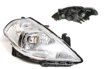 Nissan tiida 07 -, headlight lantern h4 new right, фото