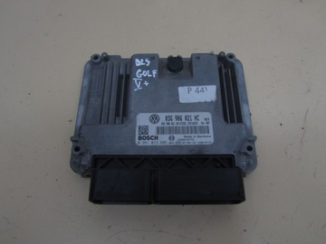 Комп'ютер двигуна bosch 03g906021hc, фото