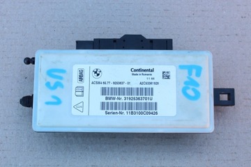 Bmw f10 f11 airbag control unit airbag control unit airbag 9253637, фото