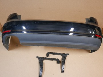 Audi a4 8w b9 rear bumper sedan 6 parking sensors ly9b, фото