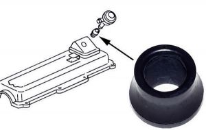 Gasket odzielajaca crankcase gas exhaust golf 2 mk1 mk2, фото