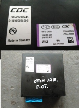 Kia optima 4 2016- 2. 0t блок assyecs 95610-d4000, фото