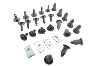 Set clip fasteners fender audi a3 a4 b6 a6 c5, фото