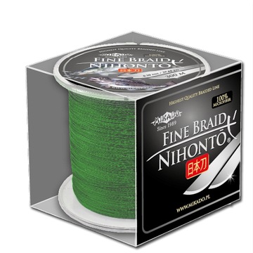 Плетеный mikado nihonto fine braid зеленая 0, 30 мм x 300 m, фото