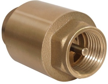 Check valve 1/ 2" whole dn15 brass holder mushroom з muffler reliable, фото