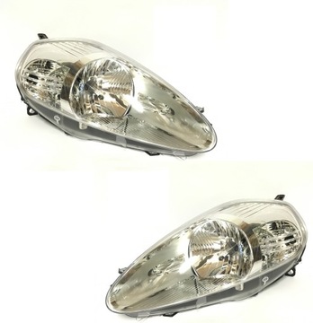 Fiat grande punto 08- new headlights complete!!!, фото
