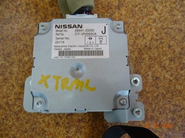 Nissan x-trail t31 2009 block computer control unit ka, фото