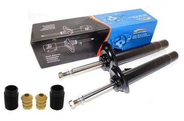 Shock absorbers+ protection bumpers front bmw 3 e46 kraft, фото
