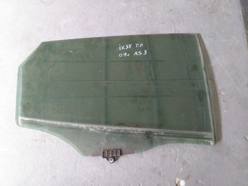 Hyundai ix35 2009 door glass right rear dark as3, фото