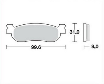 Galfer 214 pads brake yzf600 r6 99-02 yp tw, фото