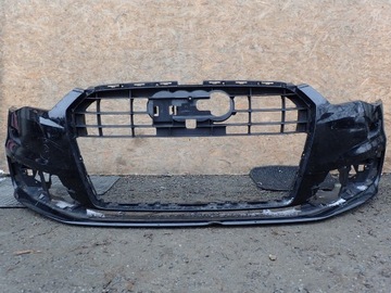 Front bumper front audi a6 c7 4g restyling 2015 - 2018, фото
