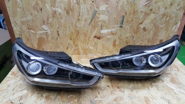 Фара передняя левая передняя hyundai i30 1 30 led подсветка 17, фото