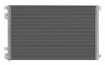 R64 renault megane 2 02- radiator air conditioner capacitor, фото