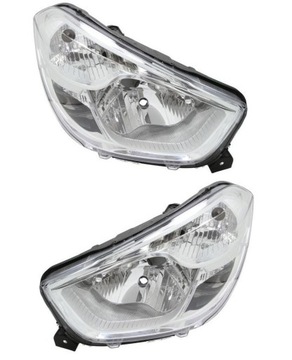Dacia dokker left headlight right complete headlights front, фото