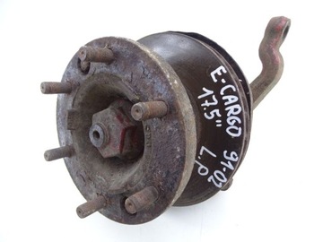 Iveco eurocargo 91 - 02 trunnion hub left front 17, 5 6 bolts 16cm, фото