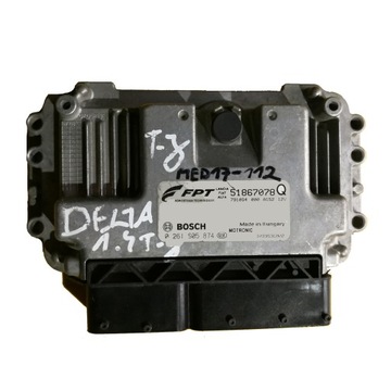 Ecu lancia delta 1.4 0261s05874 51867078 в комплекте, фото