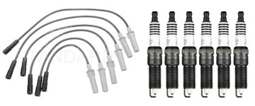 Spark plug wires chrysler voyager 3.3 3.8 dodge grand caravan 01 - 07, фото