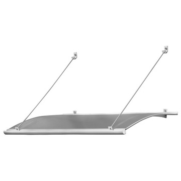 Gutta visor awning nad door canopy 140 x 82, фото