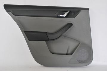 Карта двери левая зад skoda rapid 5jj867023c bxg, фото