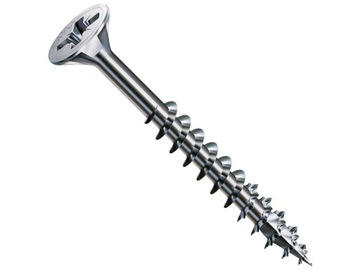 Spax screws 5x70mm pz cone partial galvanized, фото