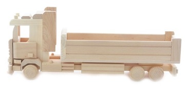Wooden automobile toy truck great, фото