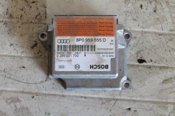 Блок управления подушками безопасности подушка безопасности 8p0959655d audi a3 8p, фото